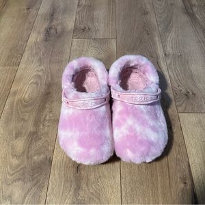 Crocs Pink Fluff Yeah